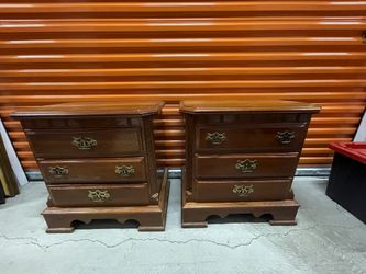 Wood Nightstands 