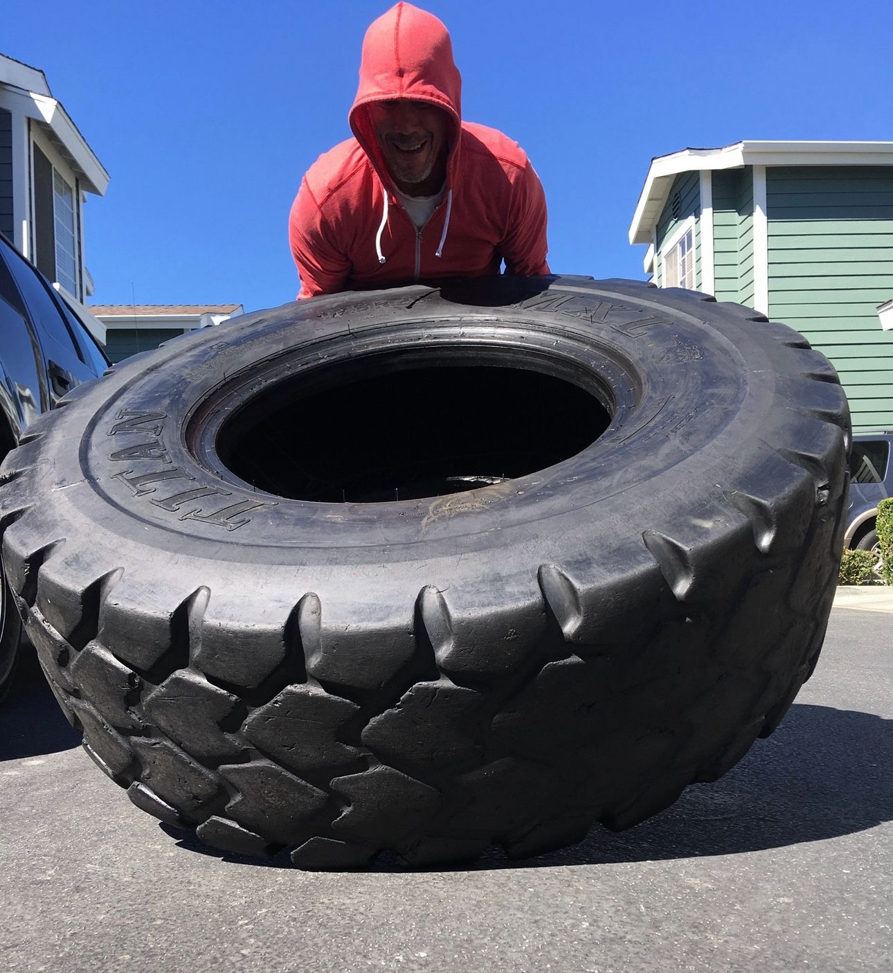 CrossFit Tractor Tires for fitness training!