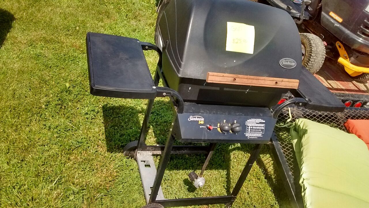Sunbeam 340 gas grill