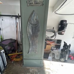 Fishing Rod  Storage Cabinet 