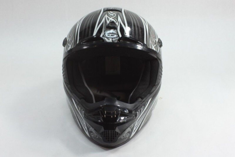 HJC CSMX gray/Black motorcycle motocross helmet size M