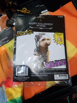 HAPPY HALLOWEEN ~ PET COSTUMES ~ $2 Each