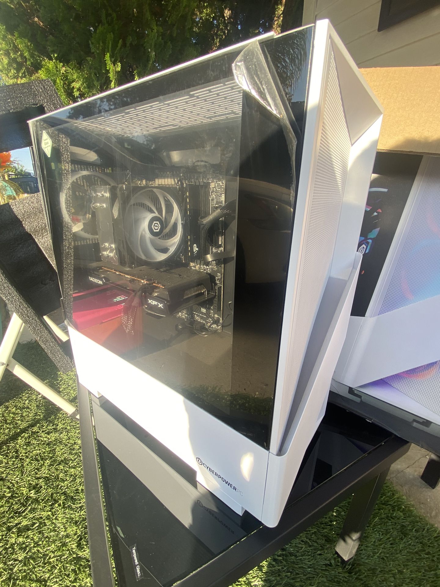 PC with keyboard and mouse