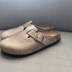 Birkenstock Boston Leather Clogs 