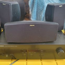 Klipsch Speakers, Subwoofer, Yamaha Stereo