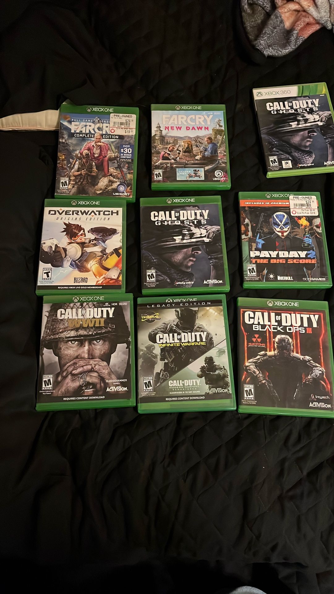 Xbox 1 And Xbox 360 Games