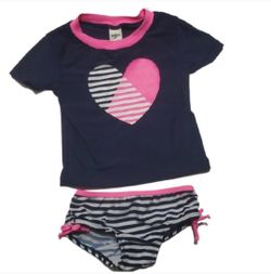 OshKosh B'gosh Baby Girl 2 Piece Bikini Set-18M