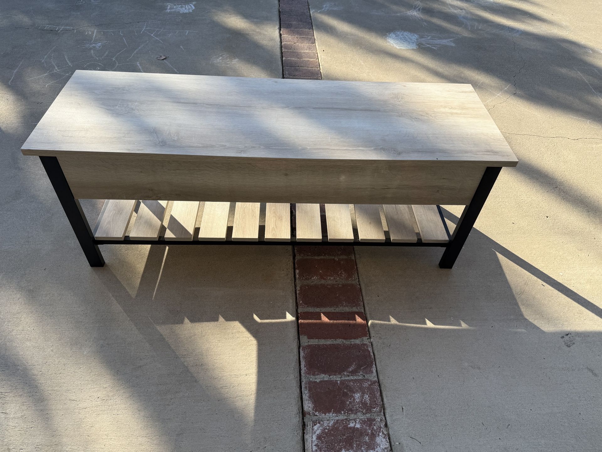 Entryway Bench with Storage, Shoe Rack Bench