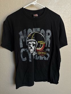 Harley-Davidson Motorcycles Skull Graphic T-Shirt