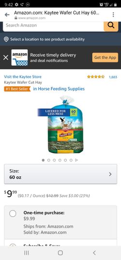 Kaytee Wafer Cut Hay