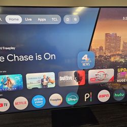 TCL 65-Inch QM7 QLED 4K Smart QD-Mini LED TV with Google TV (65QM751G, 2024 Model) Dolby Vision IQ, Dolby Atmos, HDR, Game Accelerator up to 240Hz, Vo