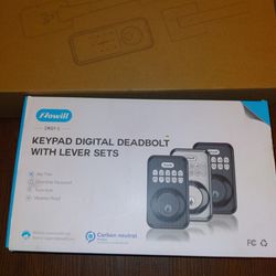 Keypad Digital Deadbolt With Leavers 