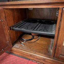 Hardwood Entertainment Center