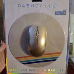 Wireless Mouse and Pad Set
