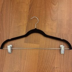 Moving Sale! 20 Velvet Pant Hangers W/clips