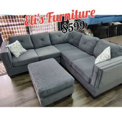 Super Deal 
Sectional & Ottoman
Velvet Fabric
$599 + Tax
FREE LOCAL DELIVERY & SET UP
ONLINE SALES 
ORDER HERE PAY UPON DELIVERY OR AT STORE
SHOWROOM 