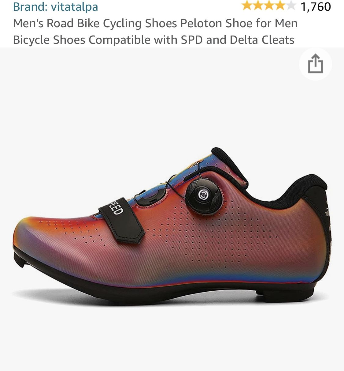 NEW & UNUSED Peloton Shoes with Delta Cleats
