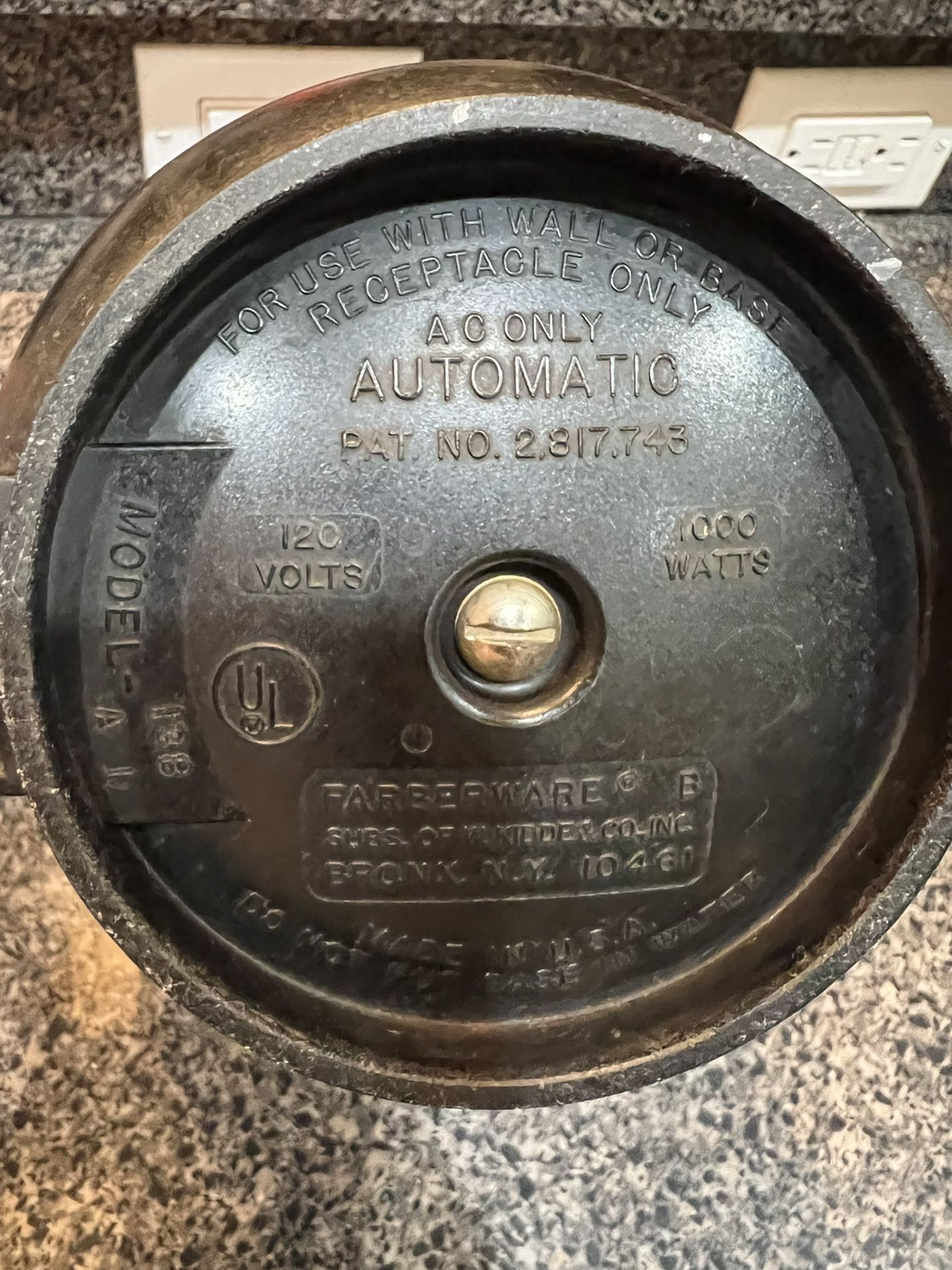 Vintage Farberware Automatic Coffee Percolator Model 138 2-8cups