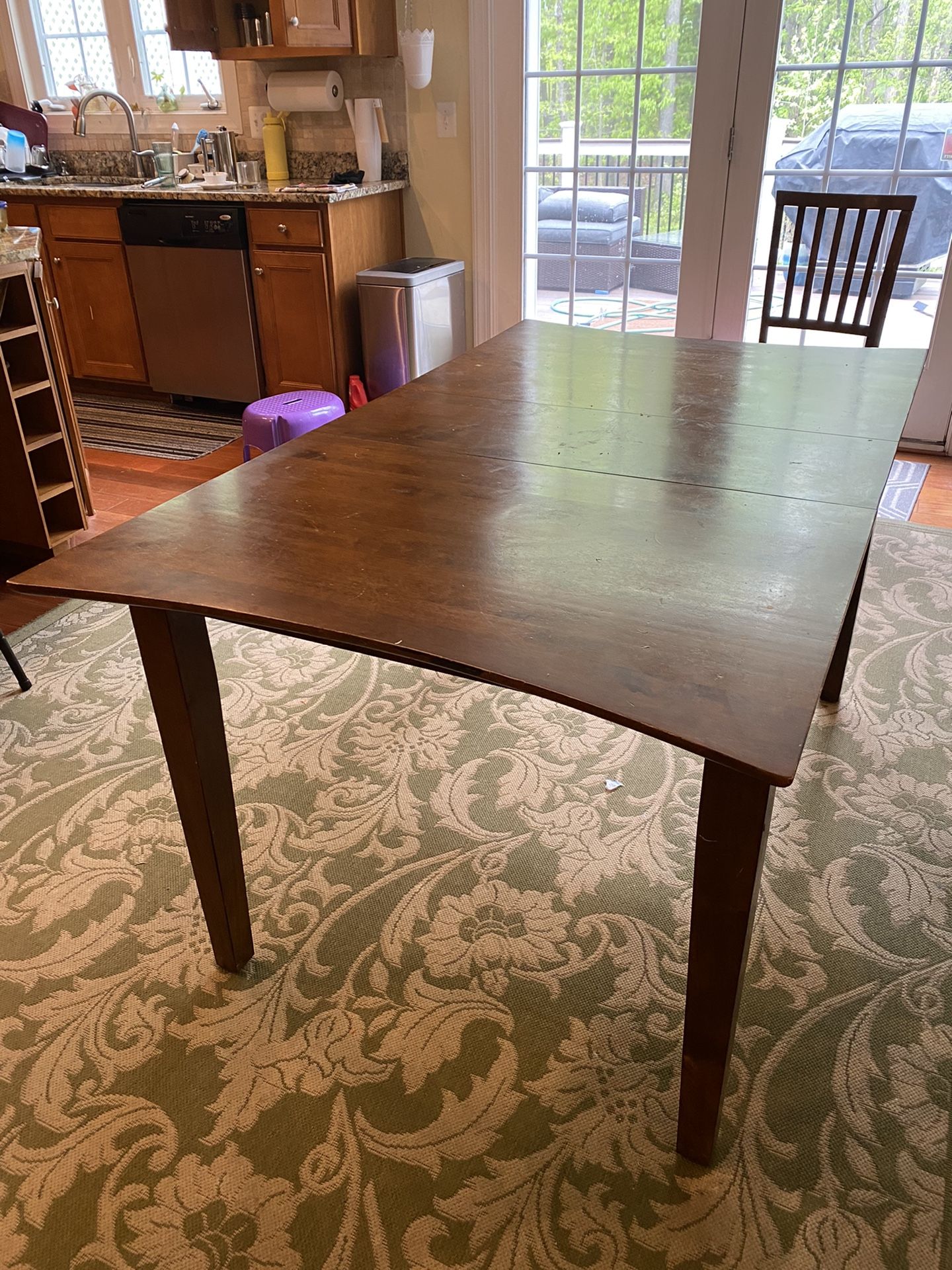 Solid Wood Breakfast Table