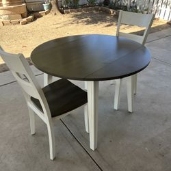 Dining Table with 2 Chairs