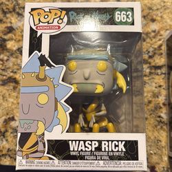 Rick and Morty funko pop Wasp Rick