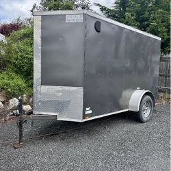 2017 Quality Cargor Enclosed Trailer 5x10 6 Ft High