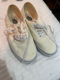 Men’s Vans Cream Color