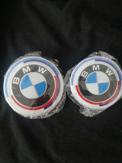 Bmw 82mm And 74mm  Emblems Brand New Both For $20