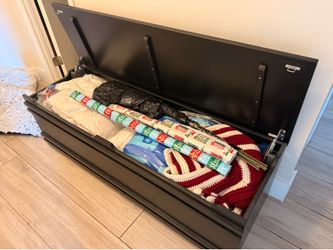 Bench with storage