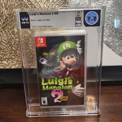 New Luigi’s Mansion 2 HD (Nintendo Switch, 2024) WATA 9.8 A++ Sealed