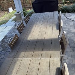 Outdoor table