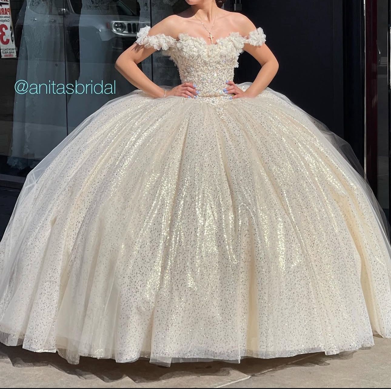 anita’s bridal quince/sweet 16 dress!