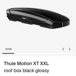 THULE XXXL ROOF BOX (FAM APPROVED)
