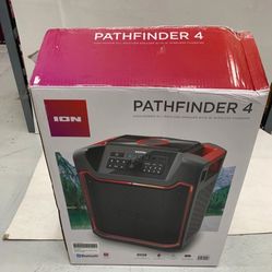 ION Pathfinder 4 Portable Bluetooth Speaker with Wireless Qi Charging