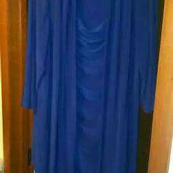 Woman's long silk dress by Jones New York! Size 14! Like New!