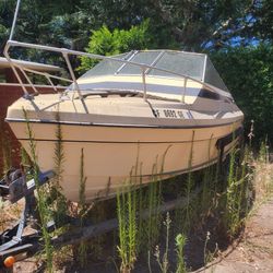 1977 Liberty fisherman Cuddy cabin with v berth , sink and potty