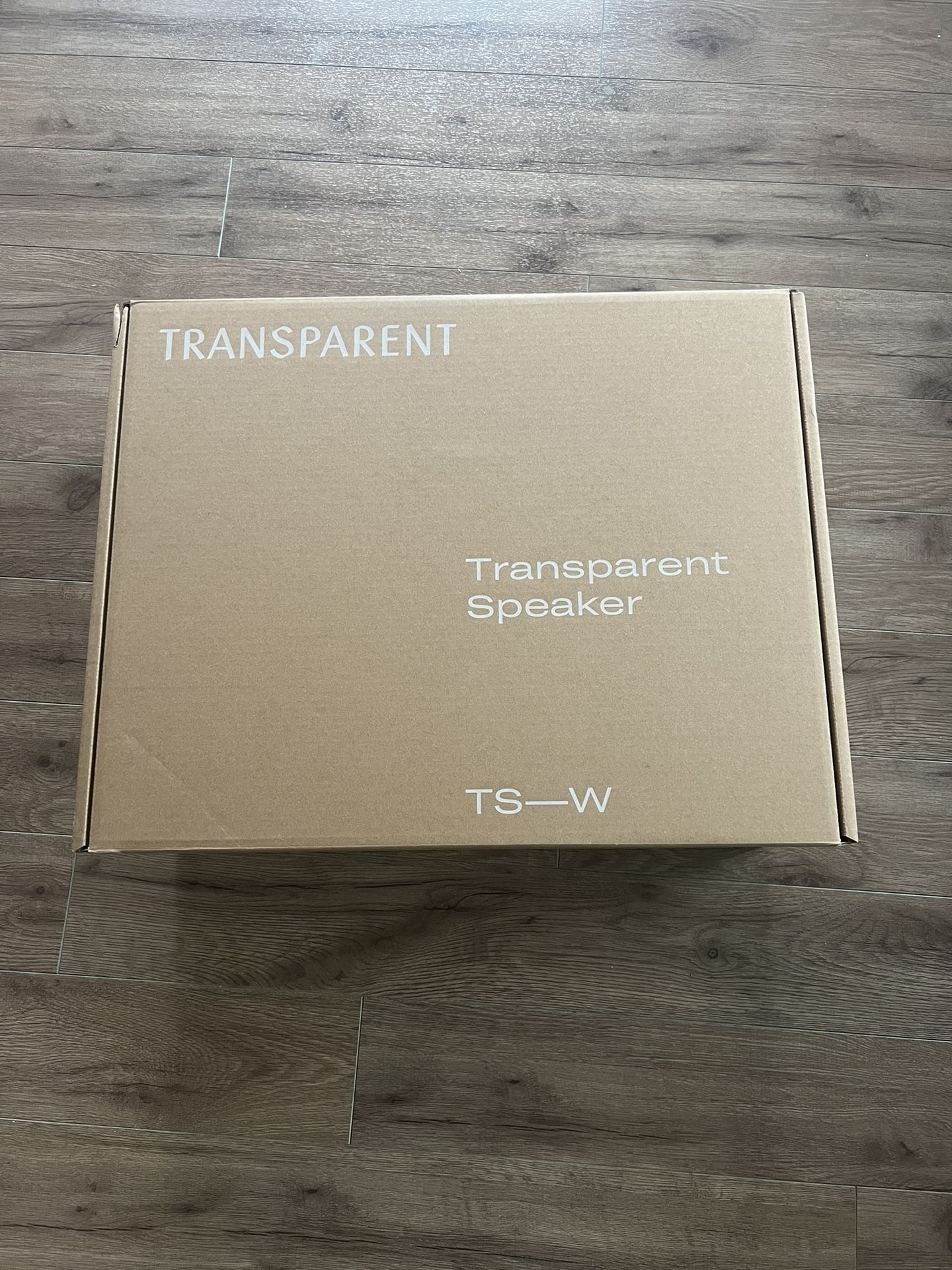 Transparent Speaker
