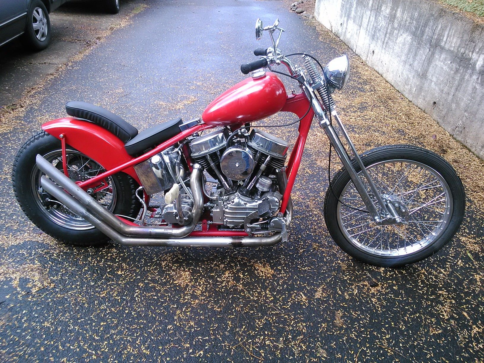 1953 Harley Davidson Custom Panhead Chopper / Bobber
