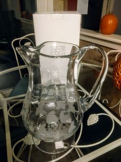 Vintage Fifth Avenue Crystal Pitcher