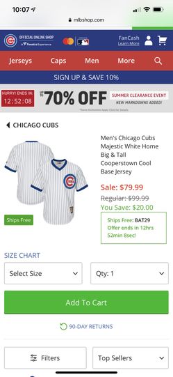 Rizzo 44 Chicago Cubs Majestic Home Jersey