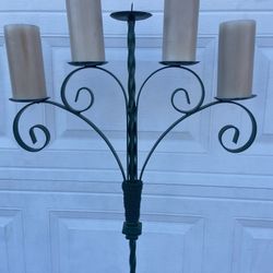 Dark Green Candleholder