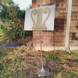 Vintage music stand