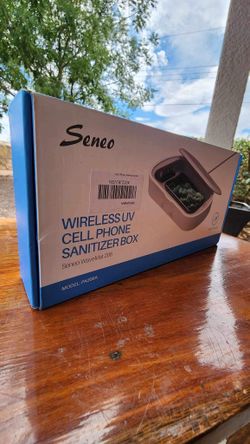 SEMEO WIRELESS UV CELLPHONE SANITIZER CHARGER