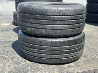 PAIR OF TIRE 245 40 20 MICHELIN 85% LIFE