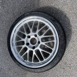 Tire & Rim -( tire size: 215/40R17, not sure came what kind off car )- Used