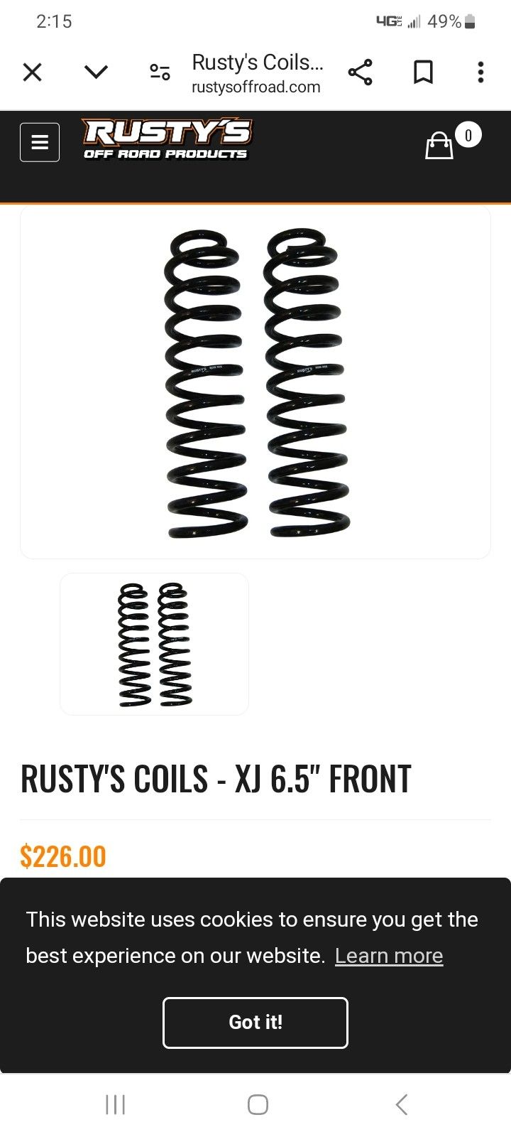 Rusty´s Offroad Ror 808 Xj 6.5