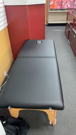 Portable Massage Table with Wood Frame
