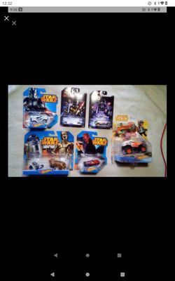 Star Wars Hot Wheels (6)(North Arlington)(READ BEFORE MESSAGE)