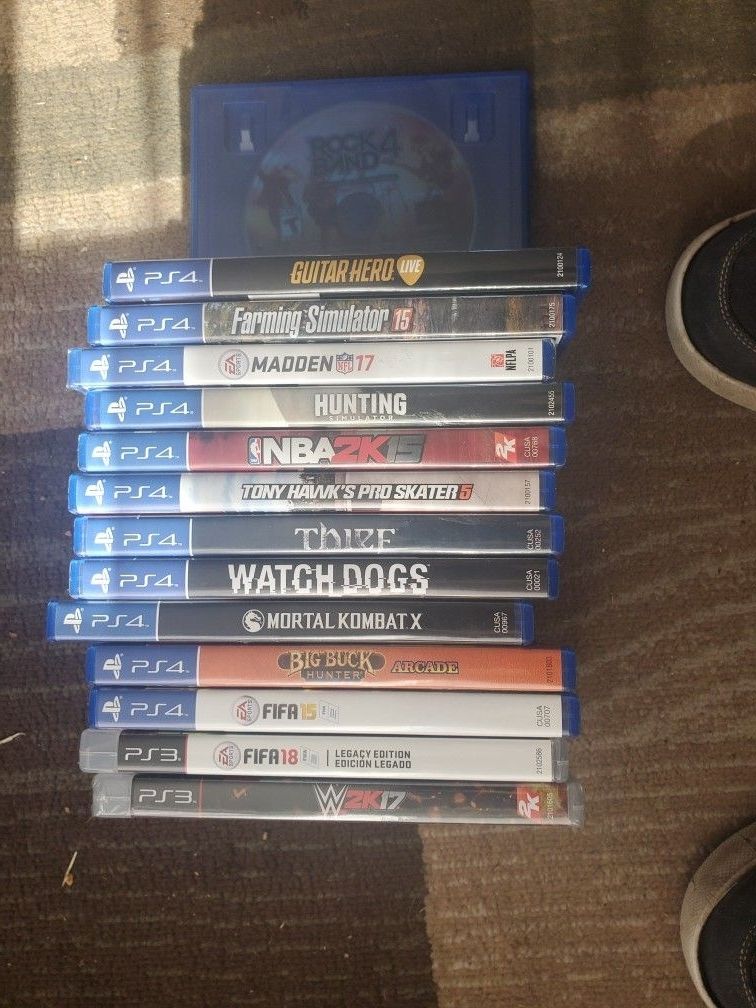 Ps3 An Ps4 Games