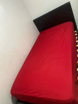 Twin bed frame/headboard
